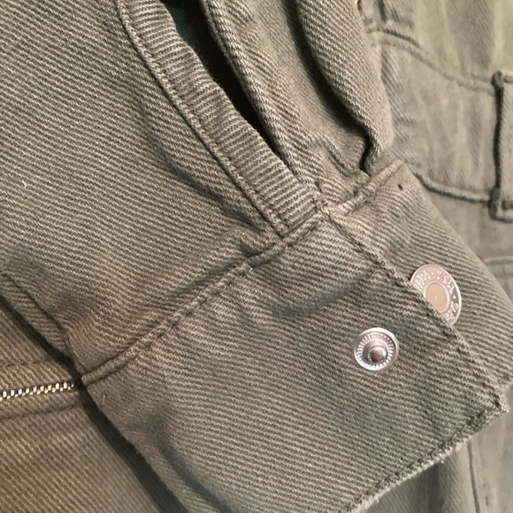 Zara Cotton Utility Jumpsuit NEW - Picture 9 of 14